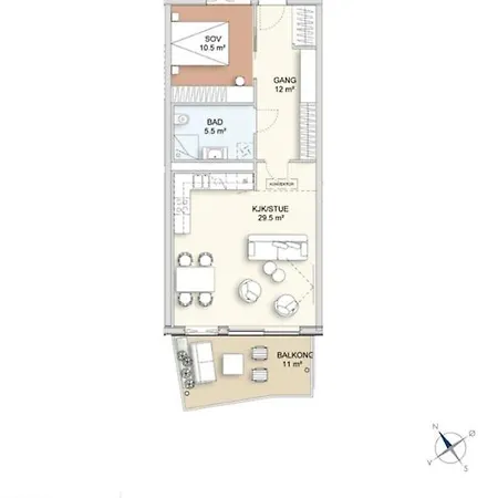 Ny Til Leie Ons 2024 Apartamento